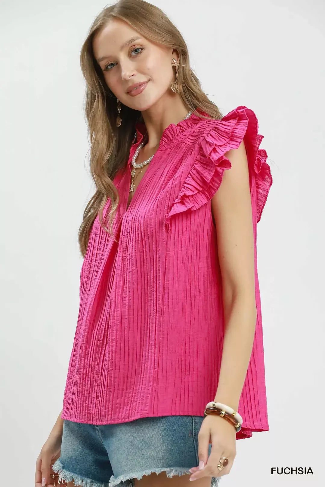 HOUGA × AMPHI RUFFLED TOPS & BOTTOMS d76c9a5657004f095e1c28321b9c12
