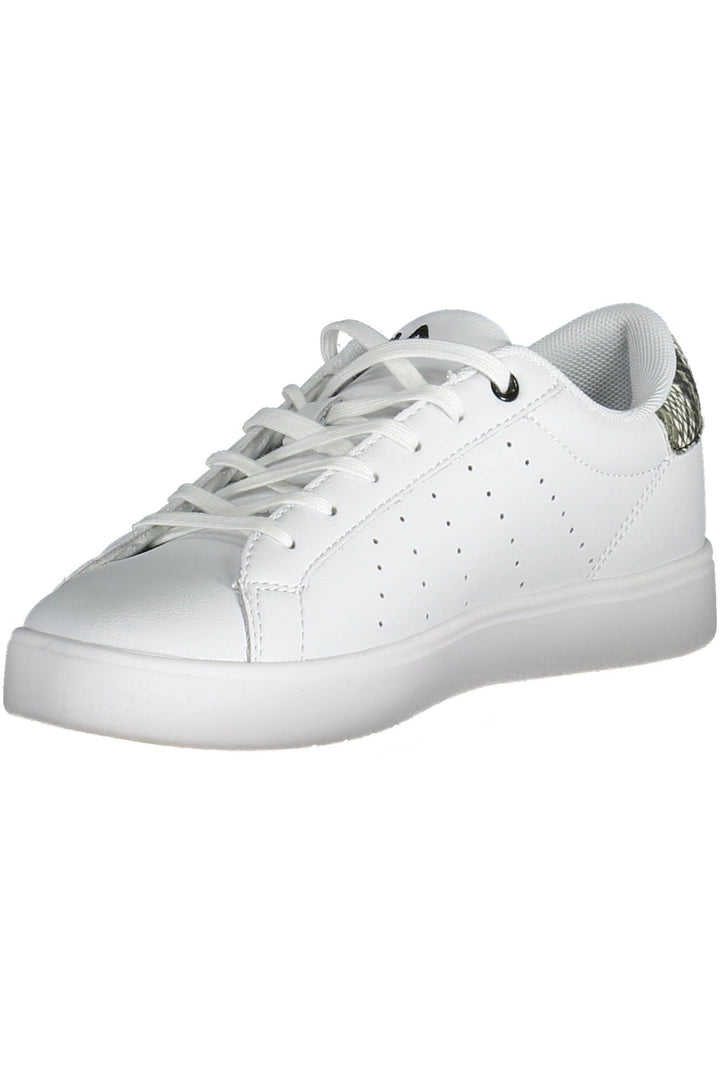 Fila Chic White Sports Sneakers with Contrasting Details