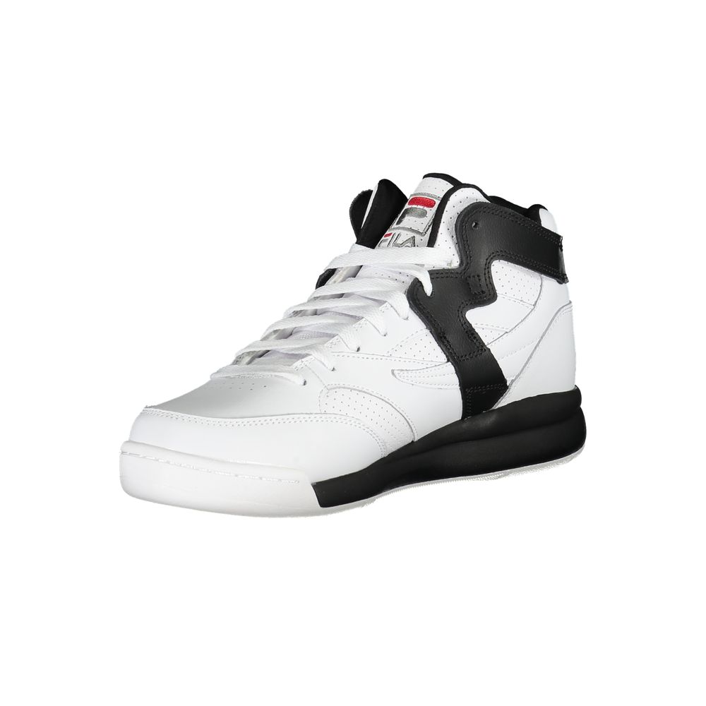 Fila High-Top Athletic Lace-Up Sneakers with Contrast Details