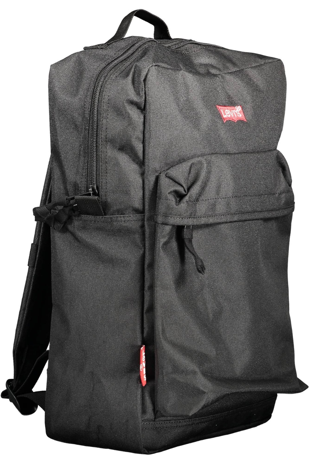 Levi's Eco-Friendly Sleek Black Backpack