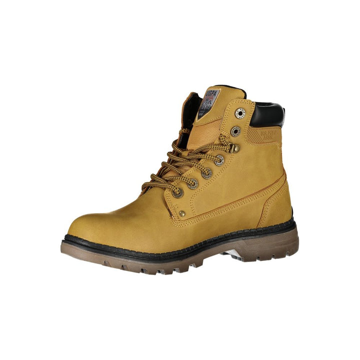 U.S. POLO ASSN. Elegant High Boots with Refined Contrast Details