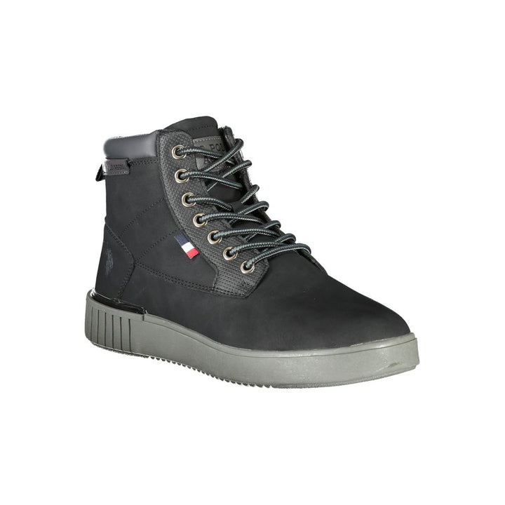 U.S. POLO ASSN. Elegant Ankle Boots with Lace-Up Detail