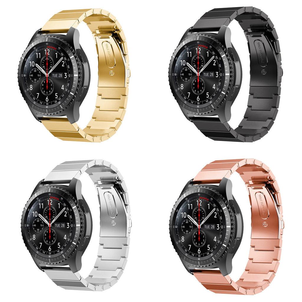 gear 3 frontier bands Solid Steel band for Samsung Gear S3 Classic & Frontier Strap