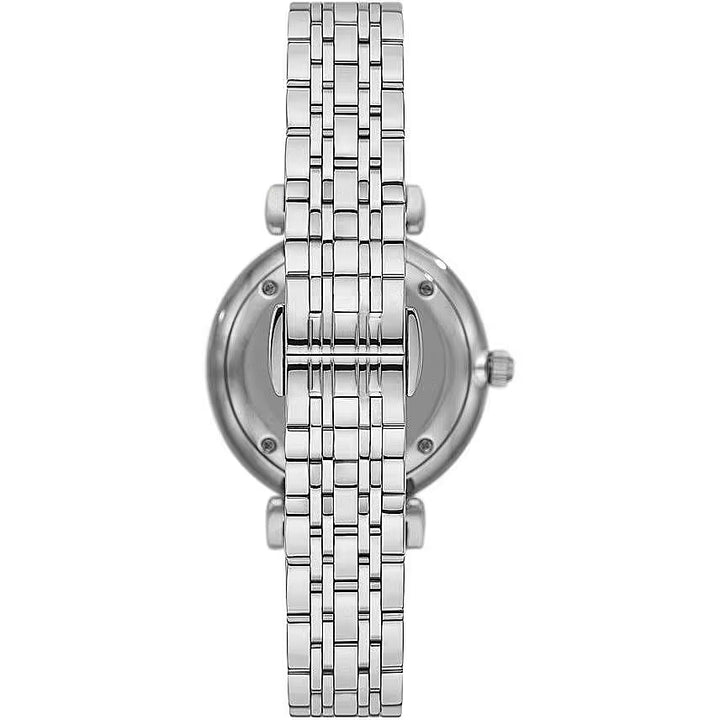 Emporio Armani Elegant Silver-Toned  Watch