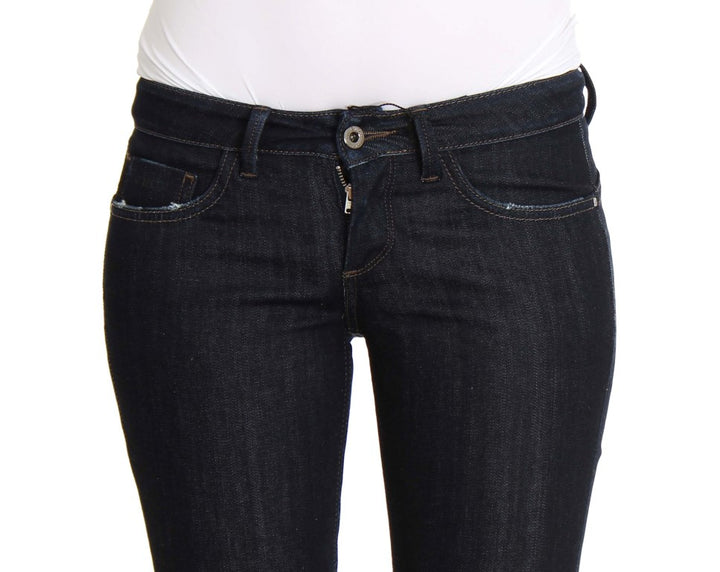 Costume National Chic Slim Fit Skinny Blue Jeans