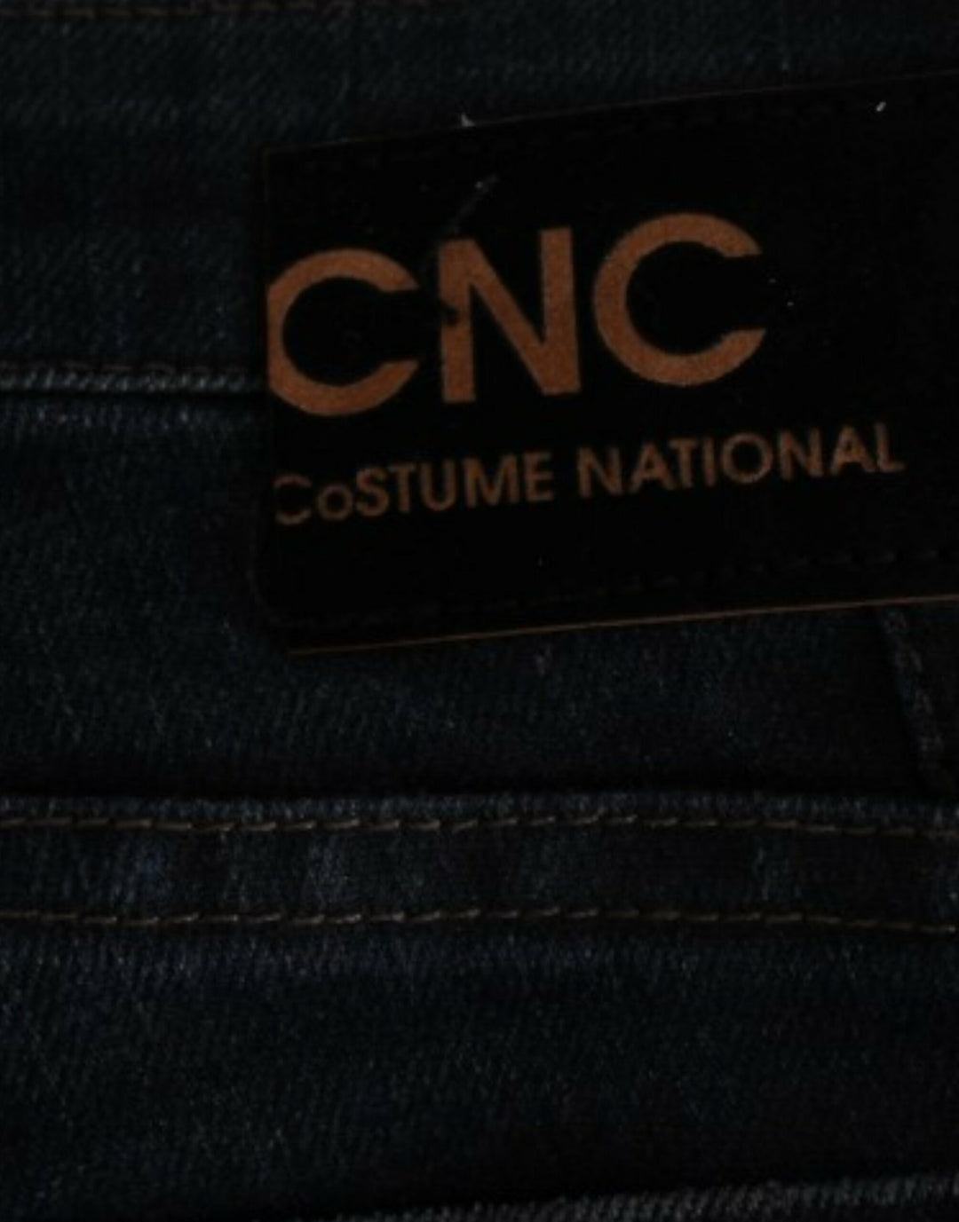 Costume National Chic Superskinny Blue Denim Jeans