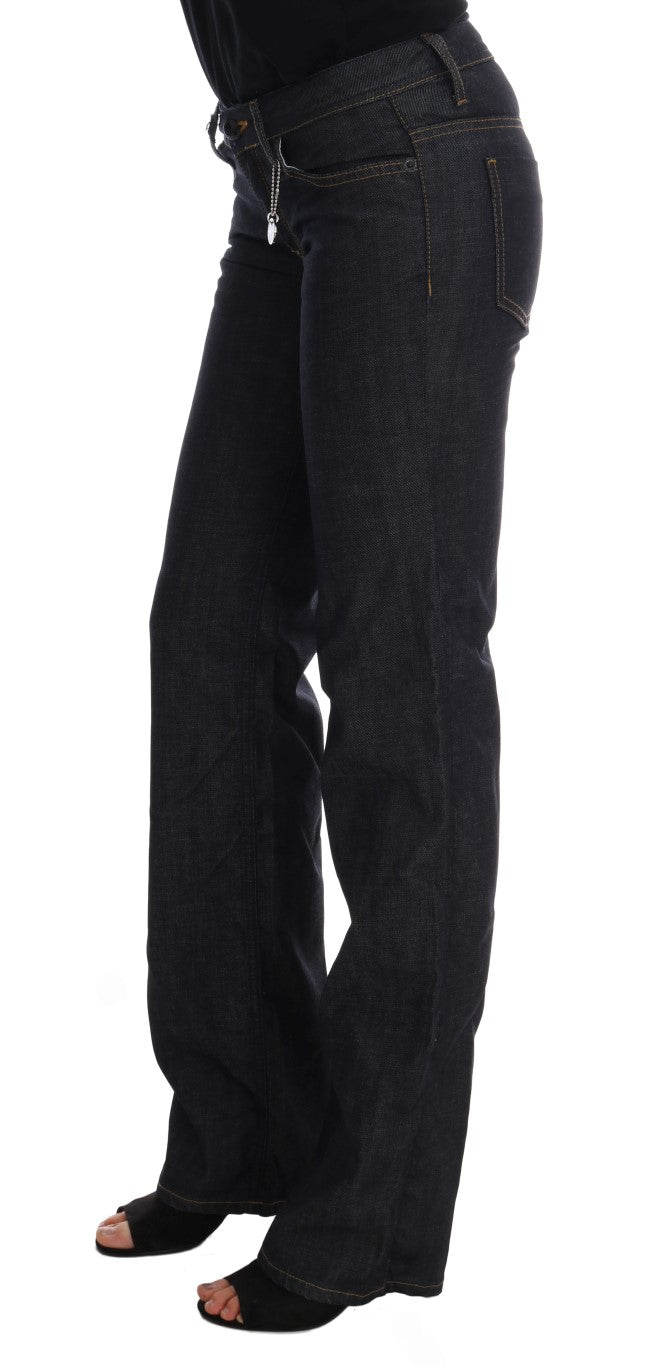 Costume National Chic Dark Blue Straight Fit Jeans