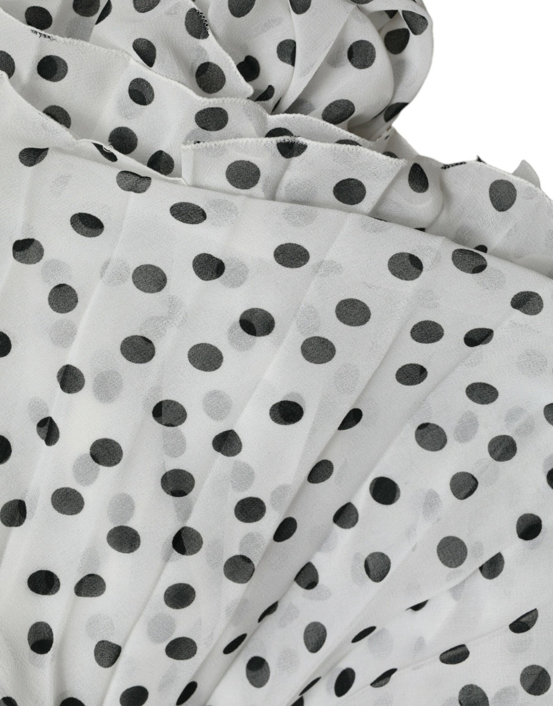 Dolce & Gabbana Elegant Polka Dots Maxi Dress