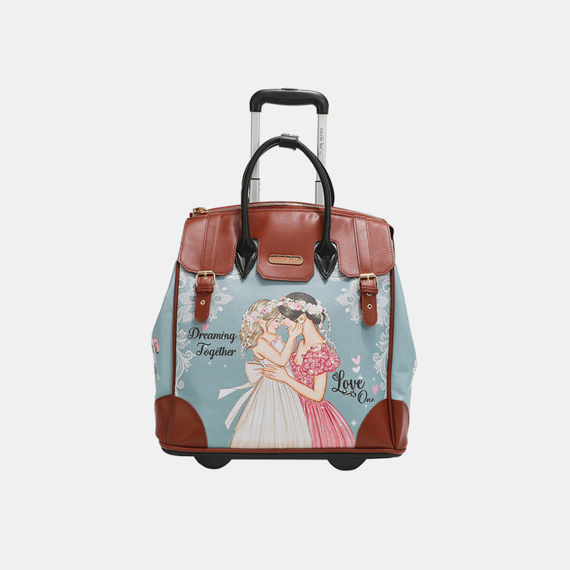 Nicole Lee USA – Tragetasche mit Aufdruck „Rolling Tote“