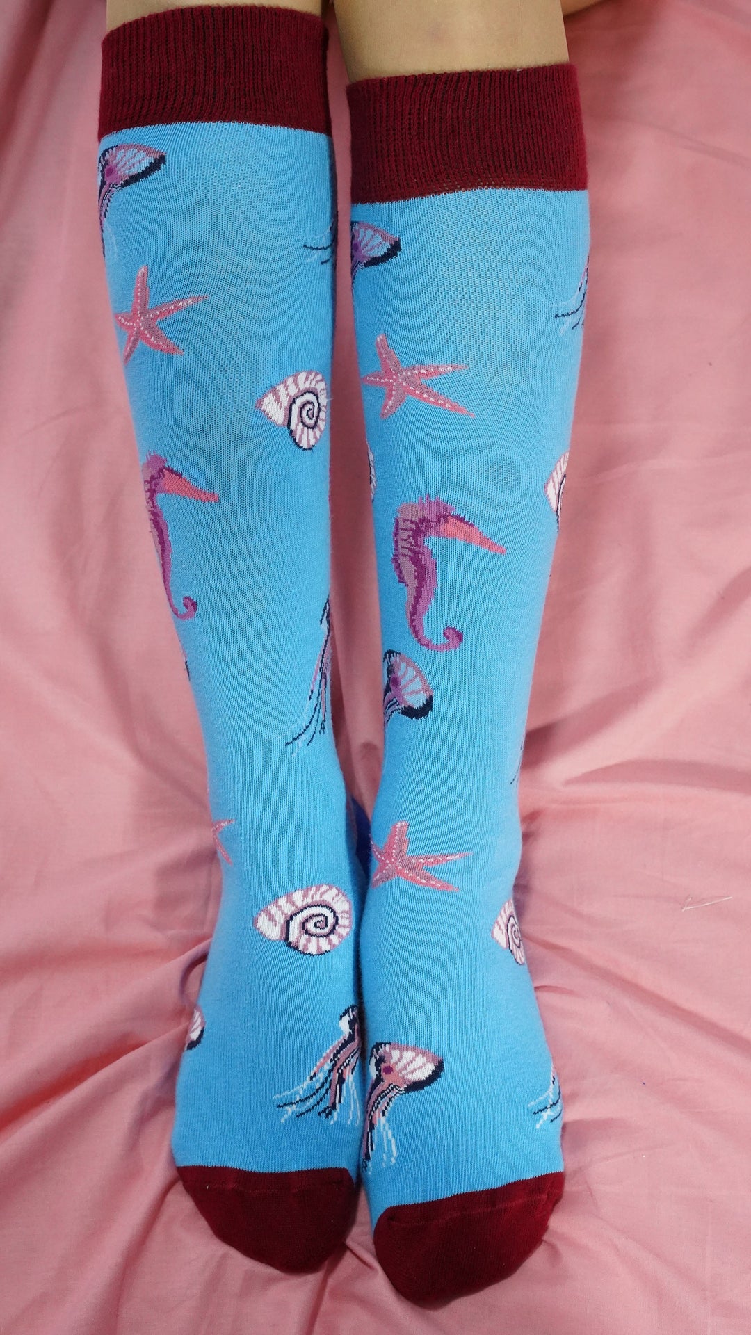 Women's Wild Animals Knee High Socks Set