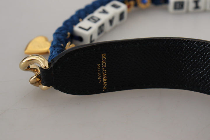 Dolce & Gabbana Multicolor Lux Leather Shoulder Strap
