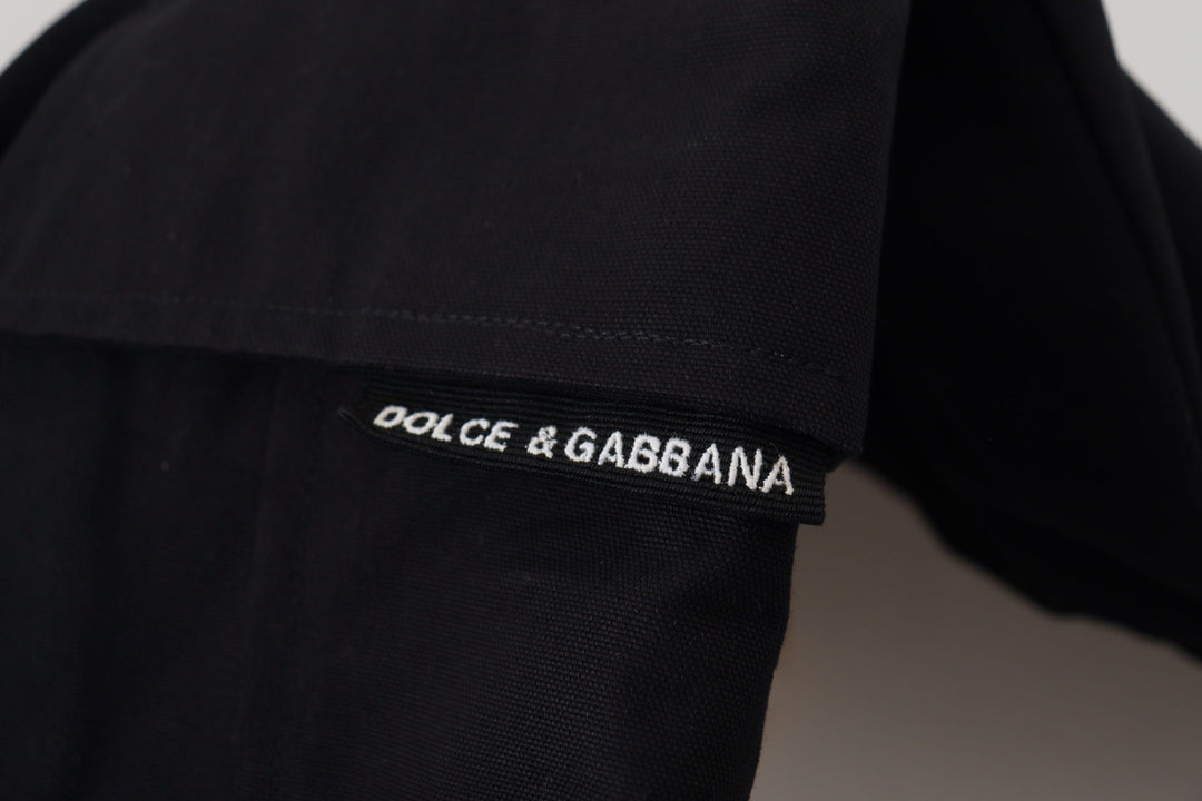 Dolce & Gabbana Elevate Your Summer: Classic Black Bermuda Shorts