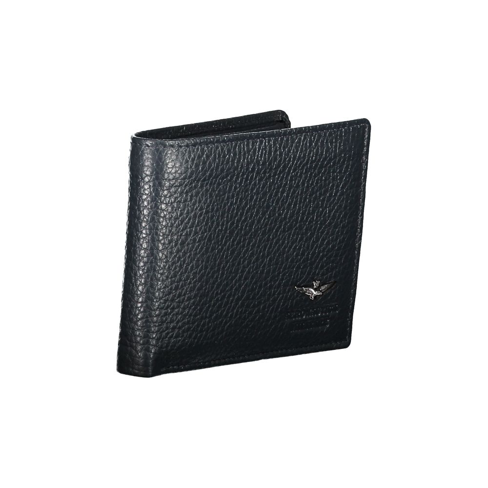 Aeronautica Militare Elegant Leather Dual-Compartment Wallet