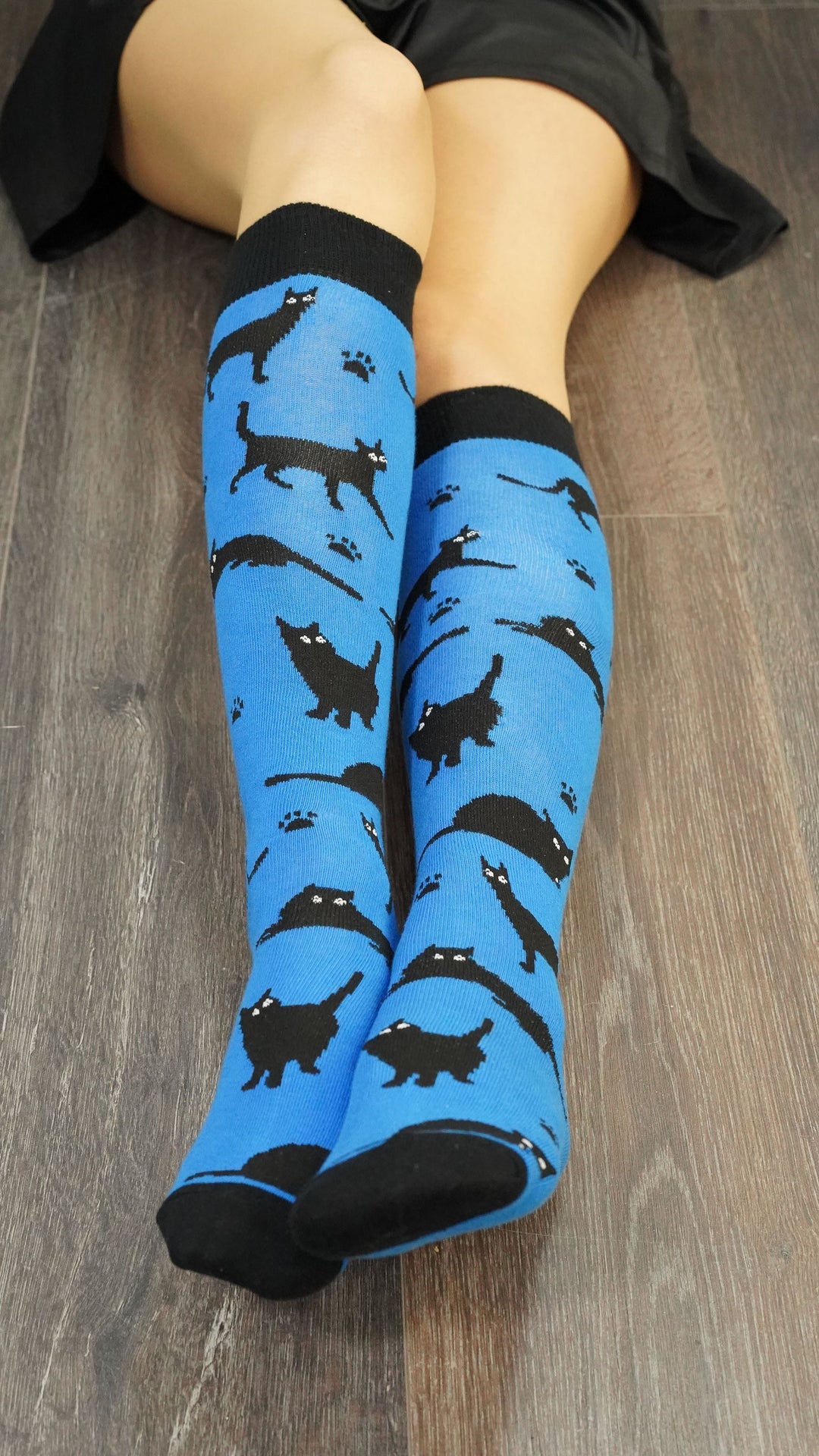 Women's Cute Cats Knee High Socks Set