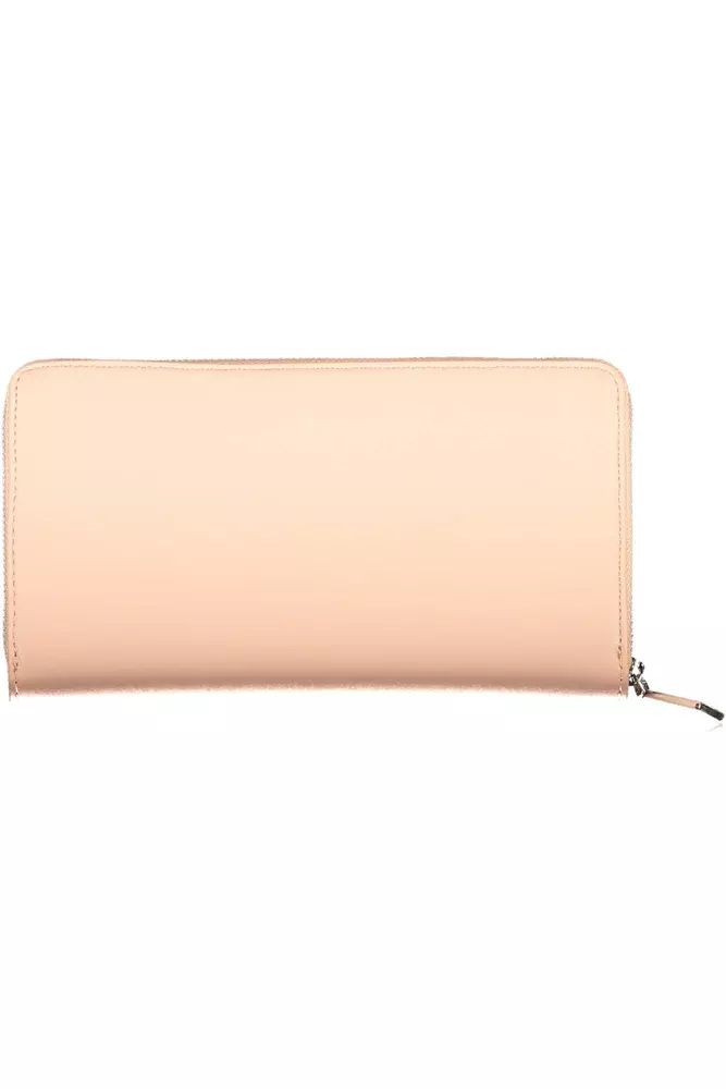 Calvin Klein Chic Pink Polyethylene Wallet with RFID Blocking