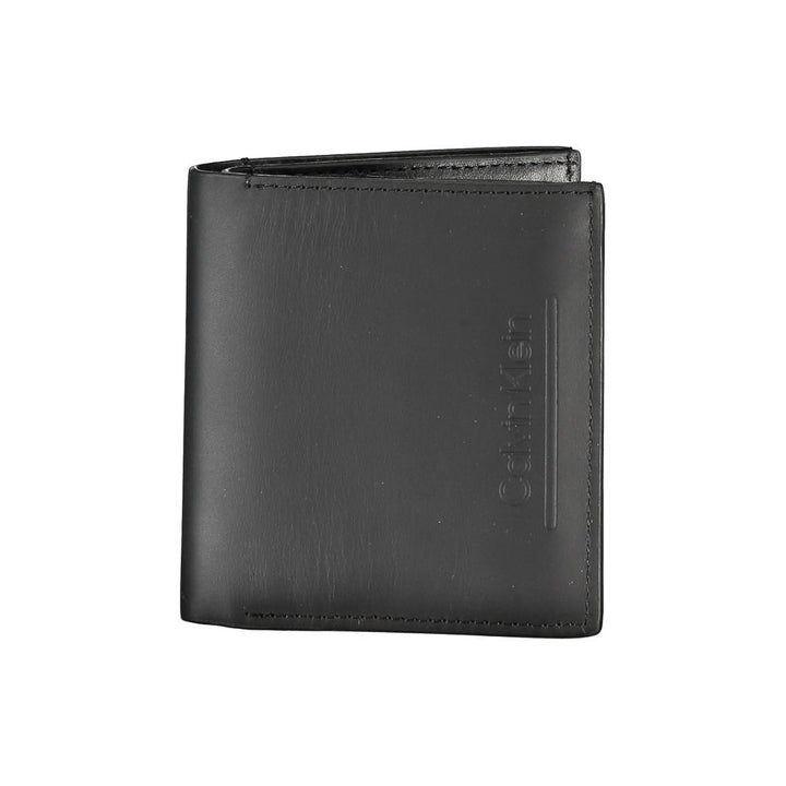 Calvin Klein Sleek Dual Compartment Leather Wallet