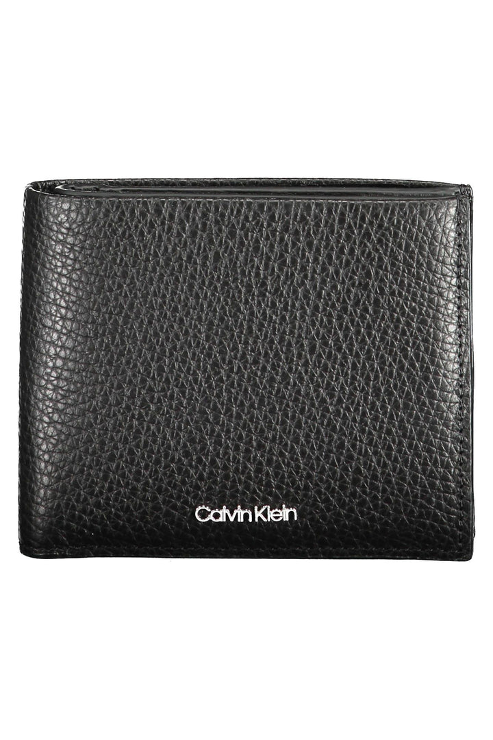 Calvin Klein Elegant Black Leather Men's Wallet