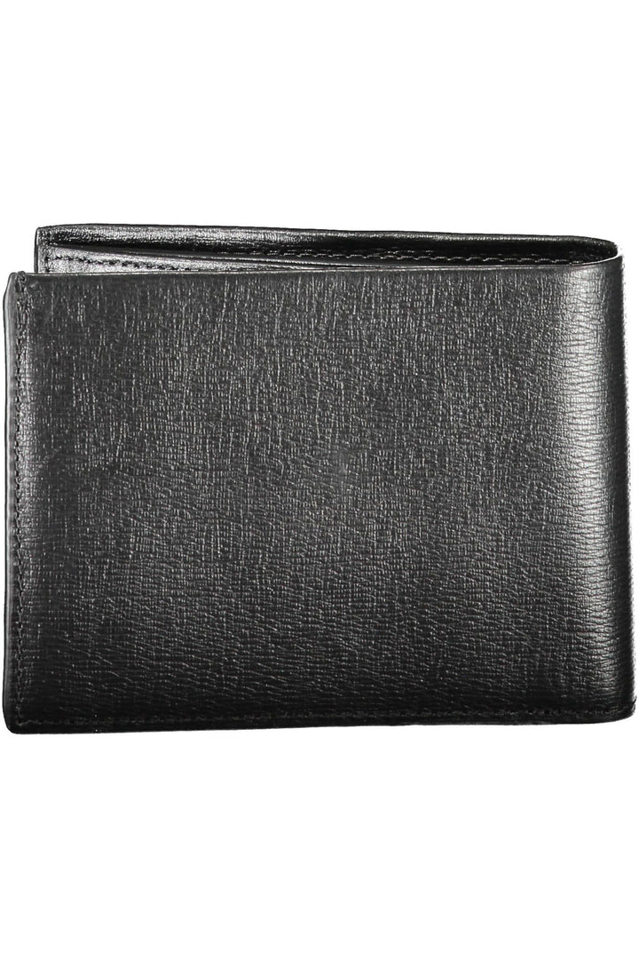 Calvin Klein Sleek Black Leather Wallet with RFID Protection