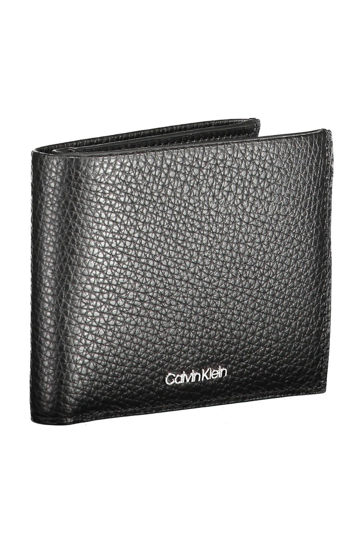 Calvin Klein Elegant Black Leather Men's Wallet