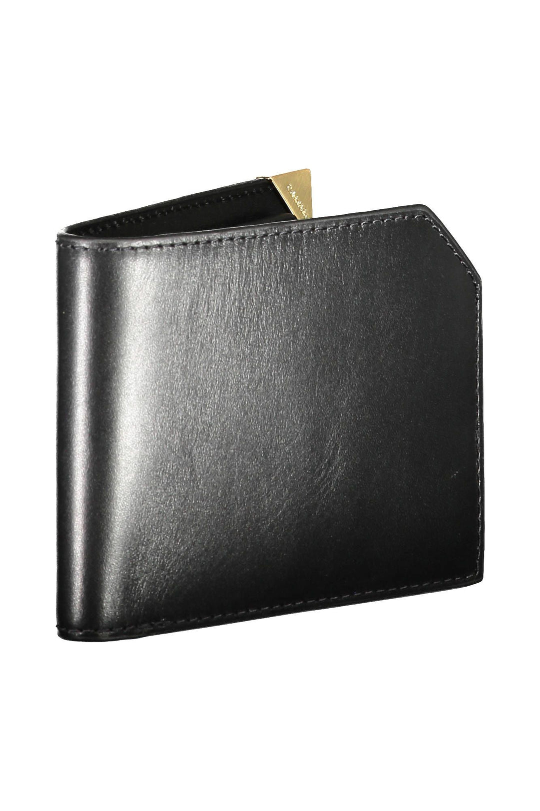 Calvin Klein Sleek RFID-Protected Black Leather Wallet