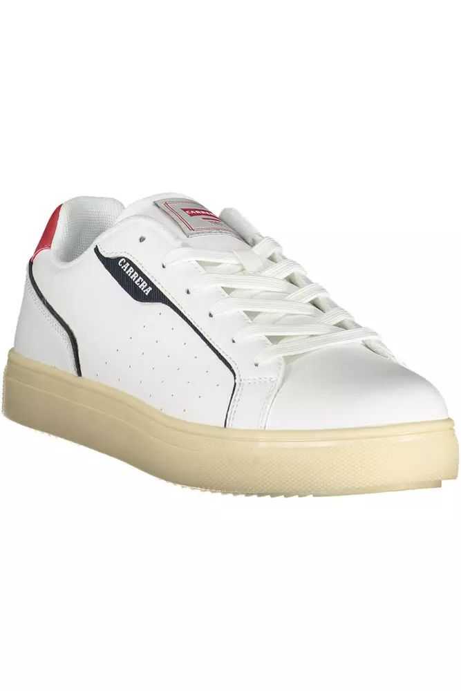 Carrera Sleek White Sneakers with Contrasting Accents