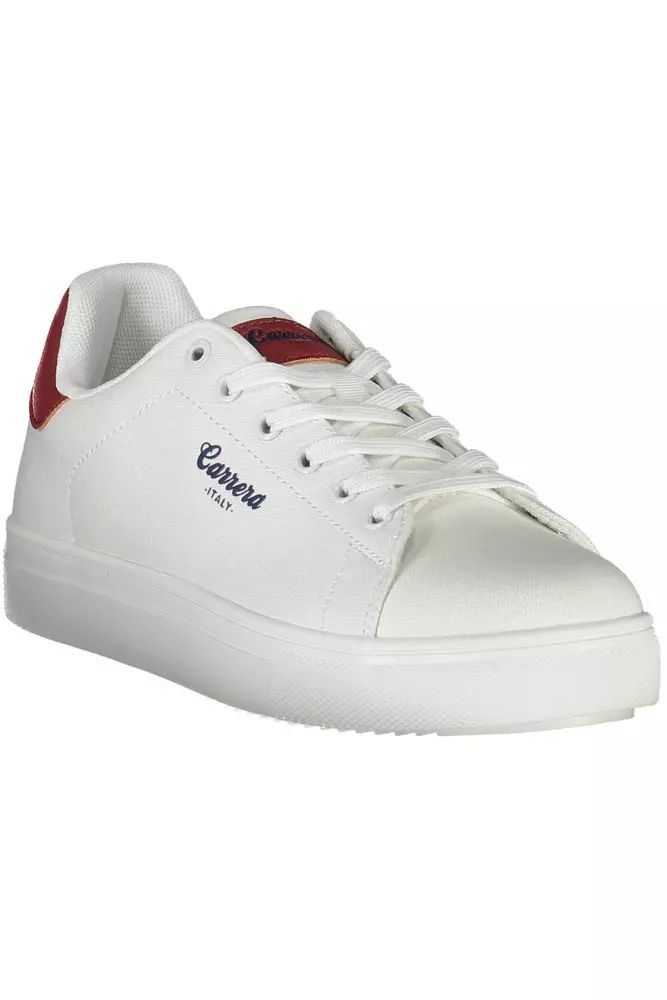 Carrera Sleek White Sneakers with Contrast Details