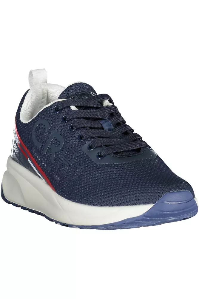 Carrera Chic Blue Sports Sneakers with Contrasting Details