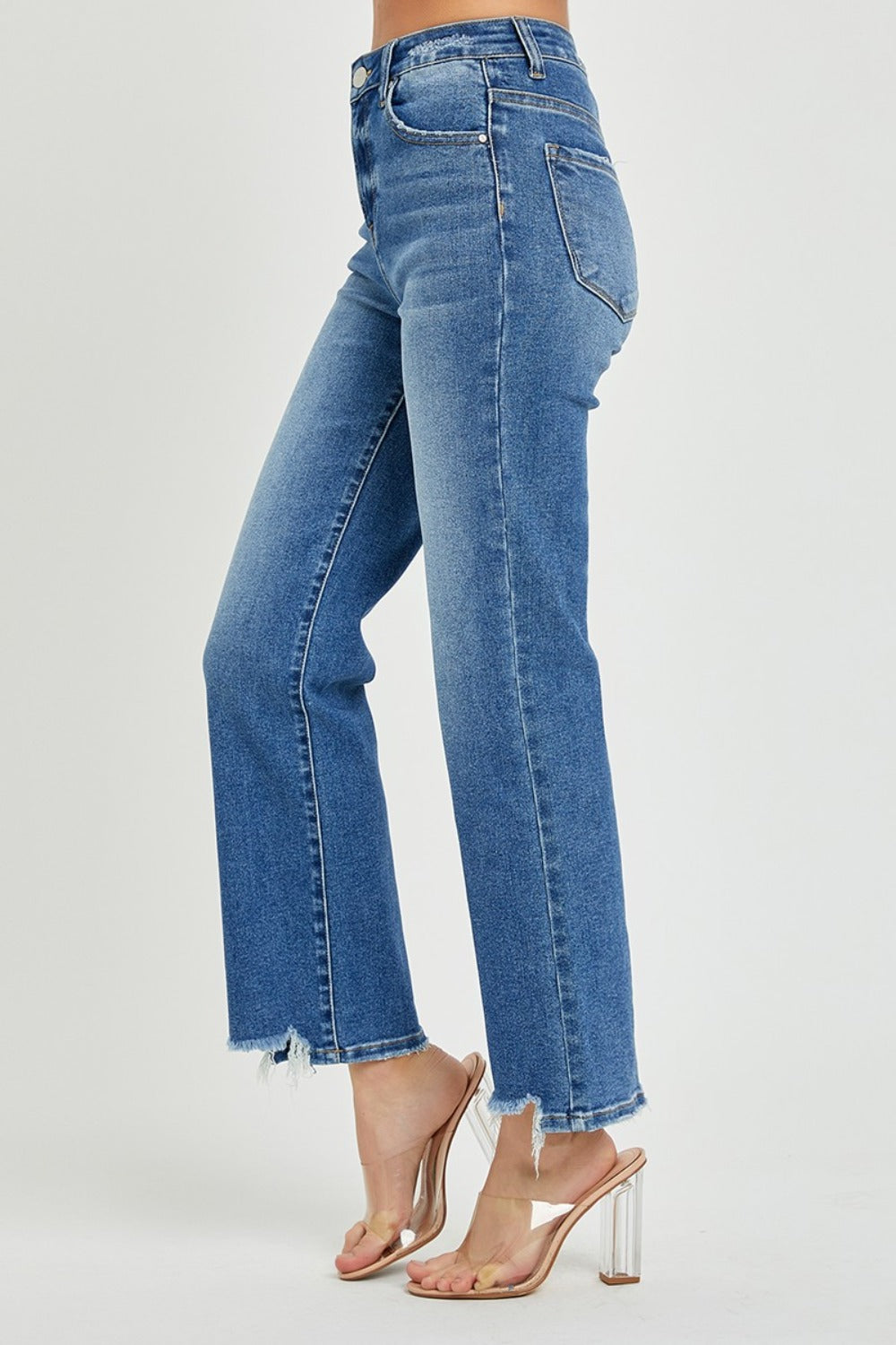 Gerade Jeans mit hoher Taille von RISEN