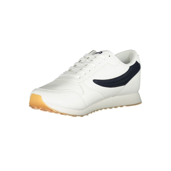 Fila Sleek White Sneakers with Contrasting Accents