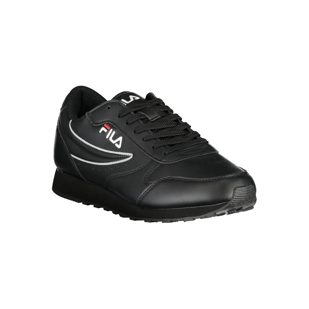 Fila Classic Laced Sports Sneakers with Contrast Details