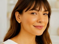 14k Yellow Gold Snuggable Hoop Earrings