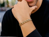 14k Yellow Gold Mariner Link Bracelet (6.30 mm)