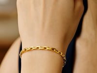 14k Yellow Gold French Cable Chain Bracelet  (2.50 mm)