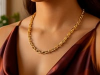 14k Yellow Gold French Cable Link Chain (6.1 mm)