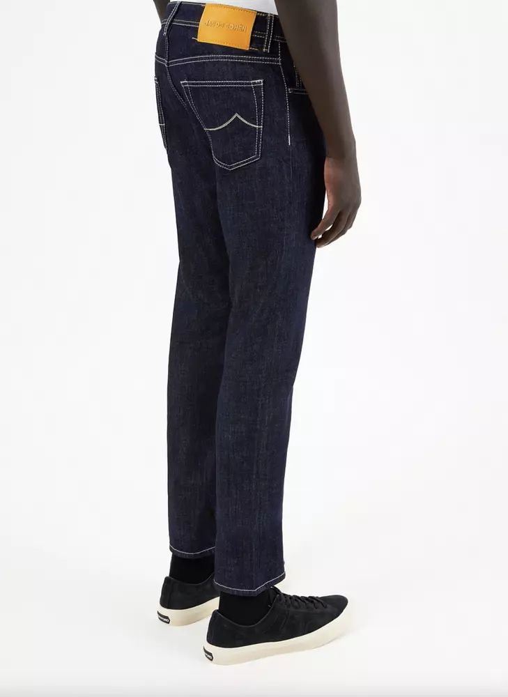 Jacob Cohen Italian Crafted Bandana Detail Jeans
