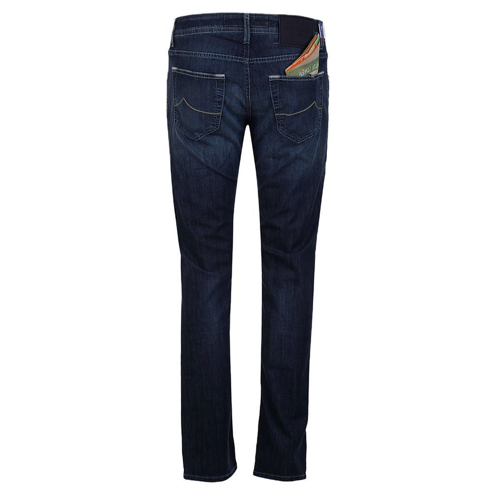 Jacob Cohen Elegant Blue Stretch Denim Jeans