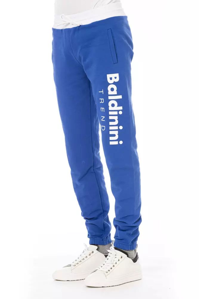 Baldinini Trend Elegant Fleece Sport Pants - Lace-Up & Logo Detail