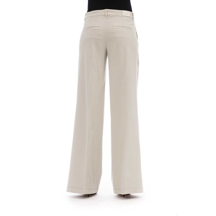Jacob Cohen Elegant Beige Trousers with Pockets