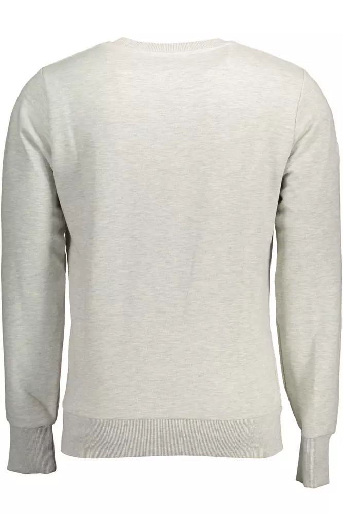 Superdry Chic Gray Embroidered Sweatshirt