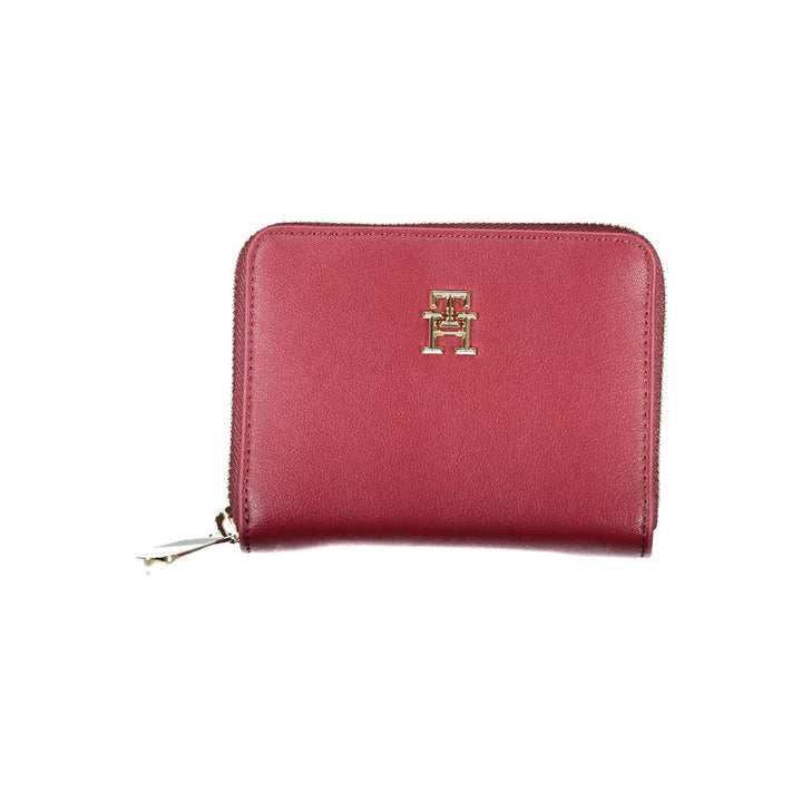 Tommy Hilfiger Elegant Pink Multi-Compartment Wallet