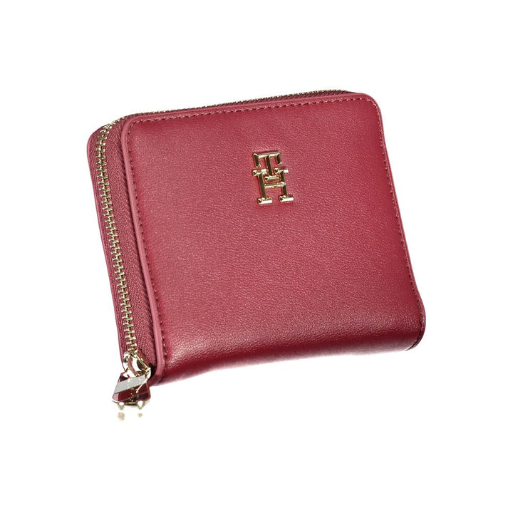Tommy Hilfiger Elegant Pink Multi-Compartment Wallet