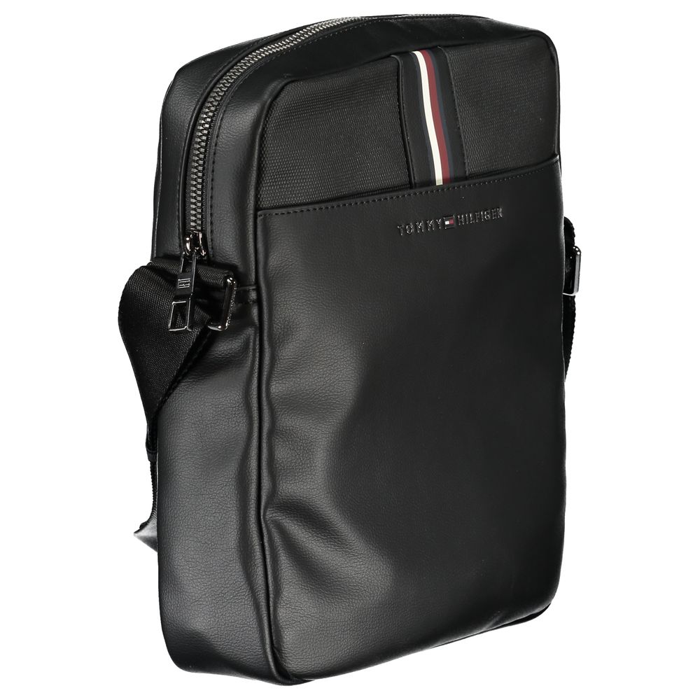 Tommy Hilfiger Elegant Black Shoulder Bag for Men