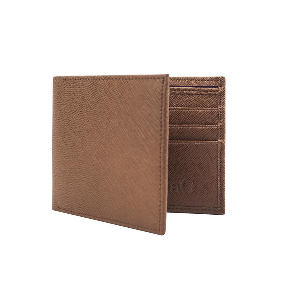 Men's Leather Wallet - Chocolate