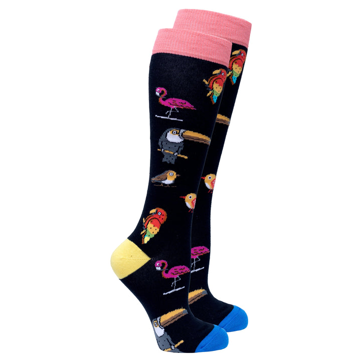 Women's Wildlife Knee High Socks Set 5-Pack