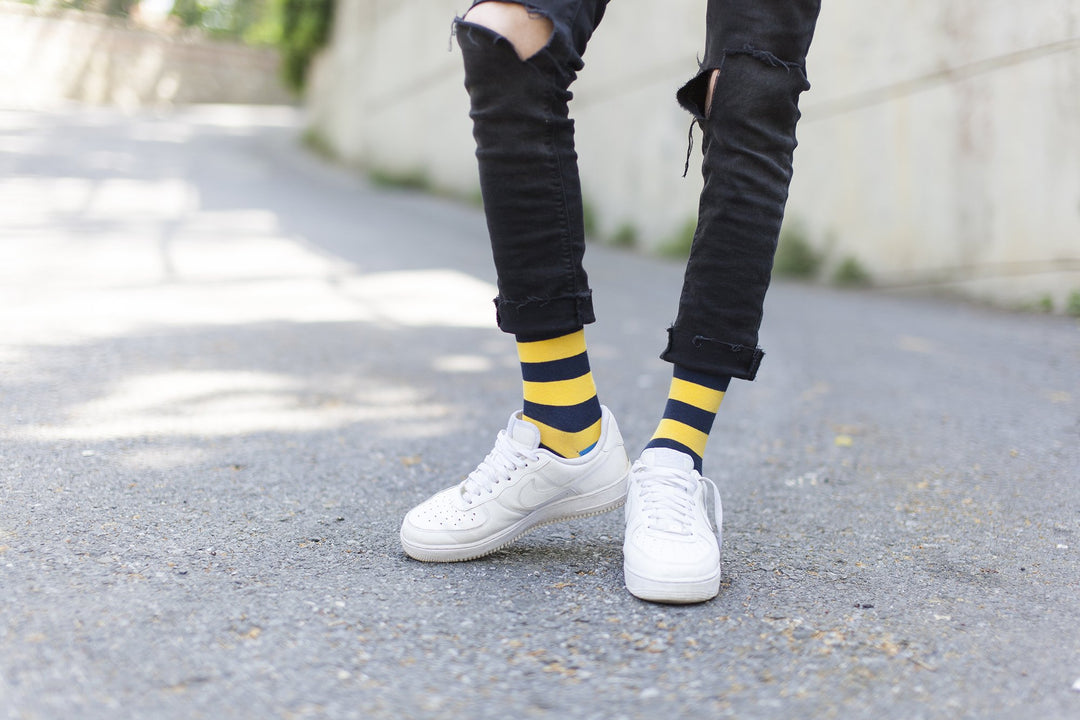 Men's Trendy Stripes Socks (5 Pack)