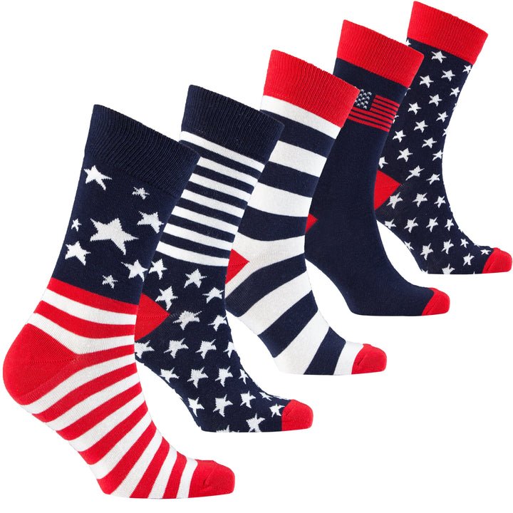 Men's Patriot Socks (5 Pack)