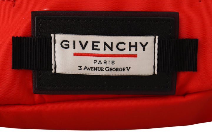 Givenchy Red Polyamide Downtown Large Bum Belt Bag