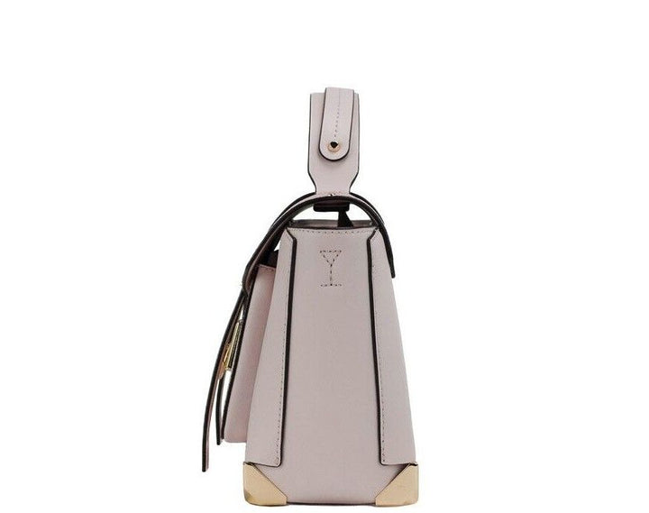 Michael Kors Manhattan Medium Powder Blush PVC Top Handle Purse Satchel Handbag