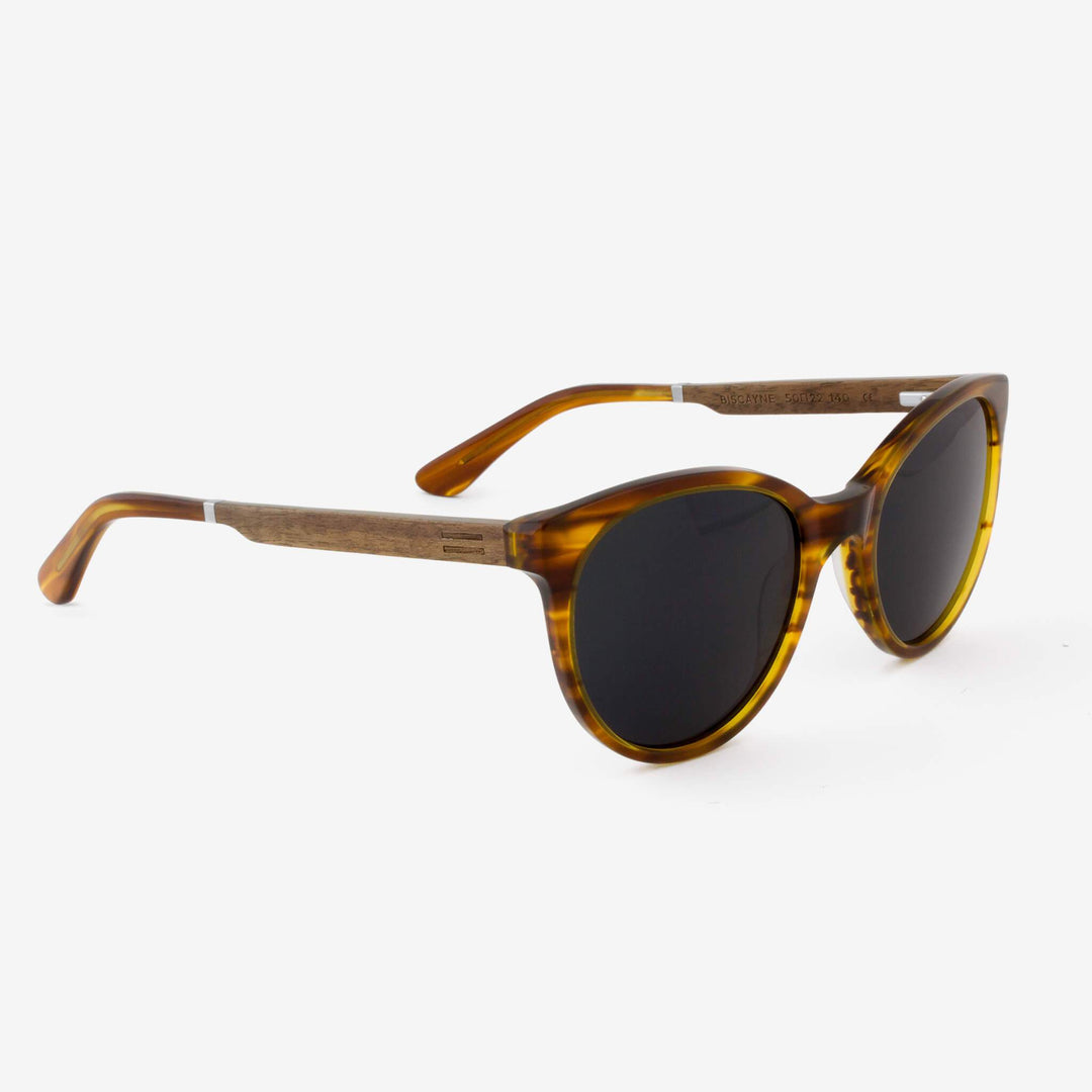 Biscayne - Acetate & Wood Sunglasses