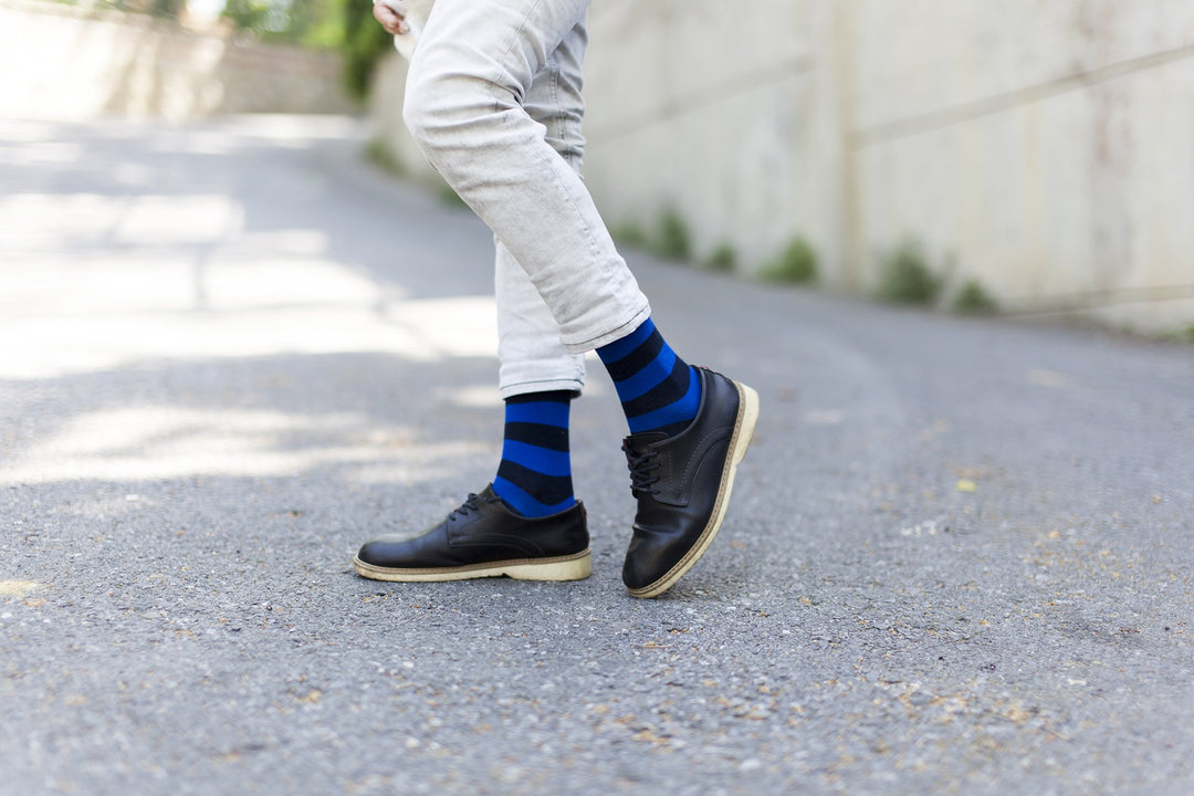Men's Trendy Stripes Socks (5 Pack)